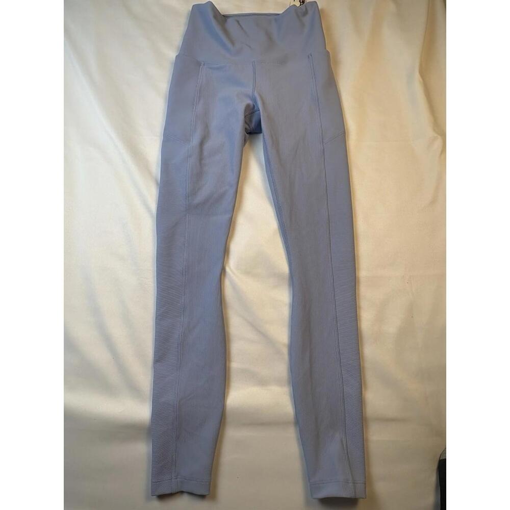Calia Women’s Seamed Rib Essntl 7/8 Leggings Size XS Peri Dusk (Item 228)
